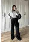 ZR Model Premium Siyah Kumaş Pantolon