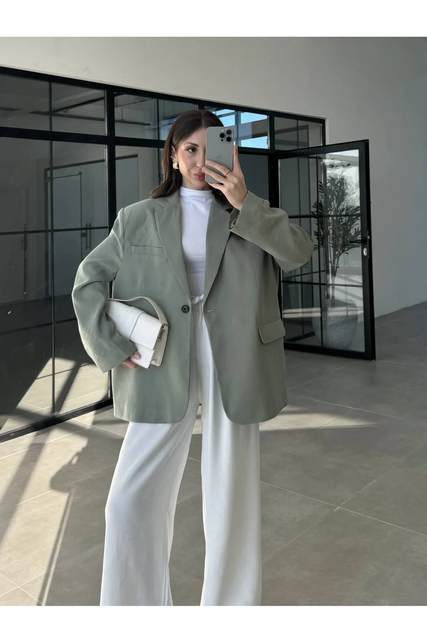 Perla Premium Tensel Çağla Ceket