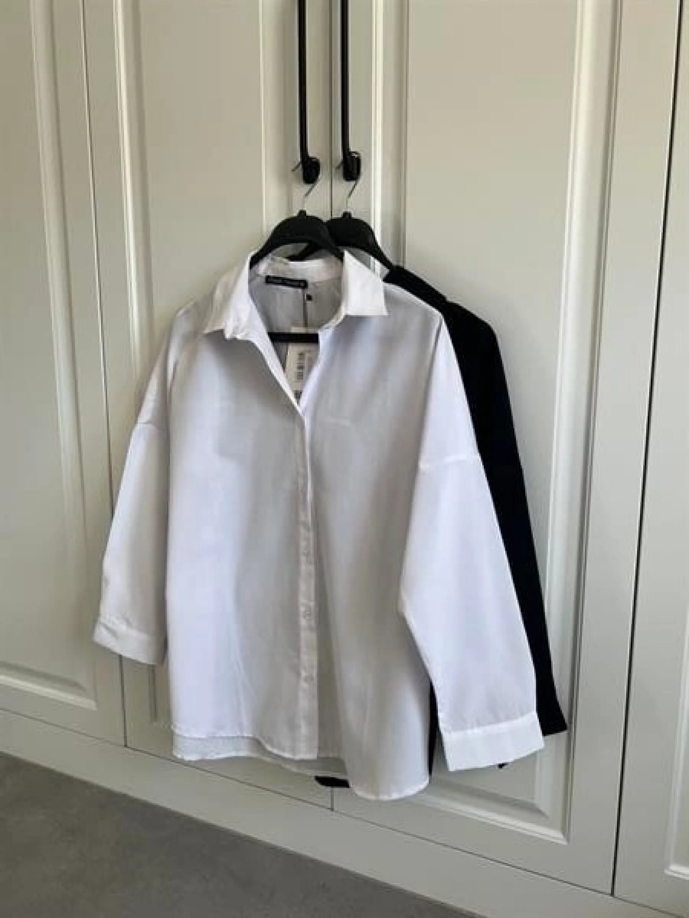 Beyaz Basic Poplin Gömlek