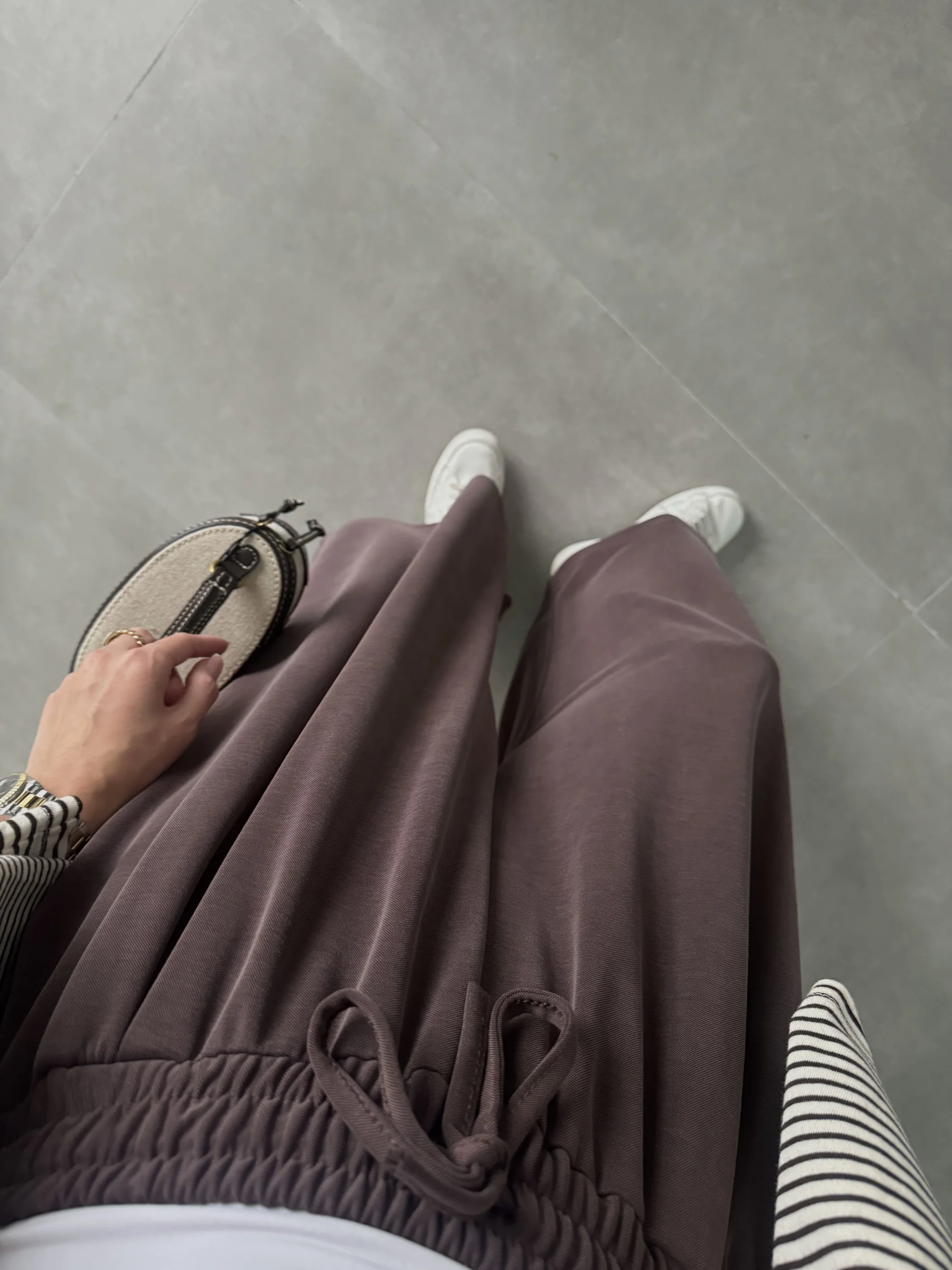 Rovel Modal Kumaş Basic Kahve Pantolon