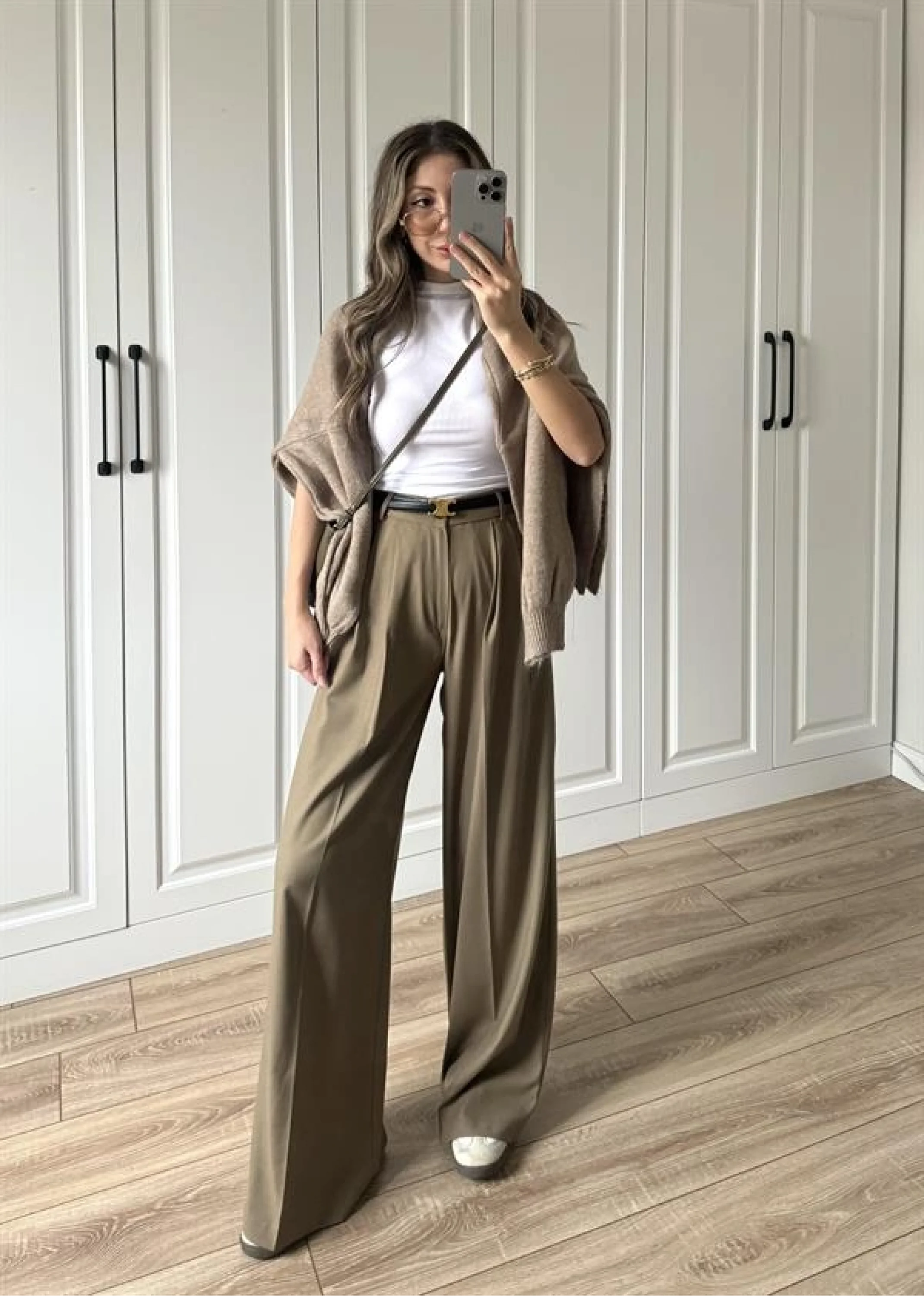 ZR Model Premium Karamel Kumaş Pantolon