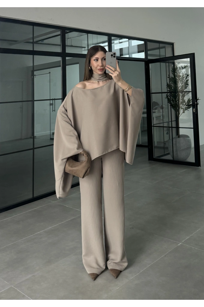 Pelerin Vizon Asimetrik Kesim Takım