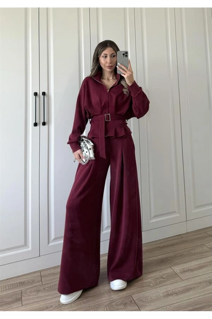 Moskov Oysh Model Premium Bordo Modal Takım