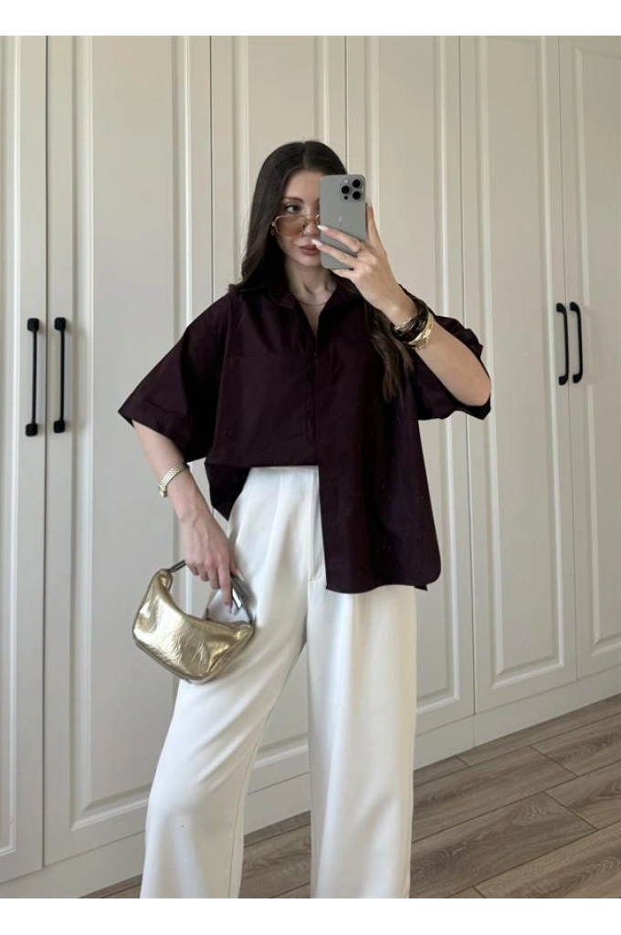 Zr Model Pinterest Mürdüm Poplin Gömlek