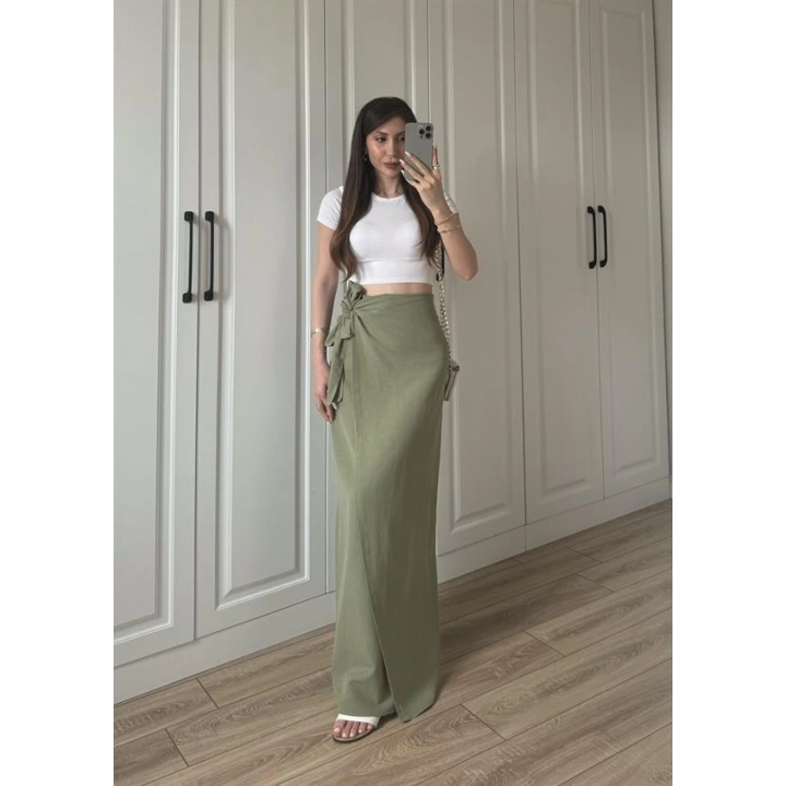 Anvelop Keten Uzun Haki Etek