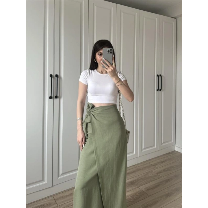 Anvelop Keten Uzun Haki Etek