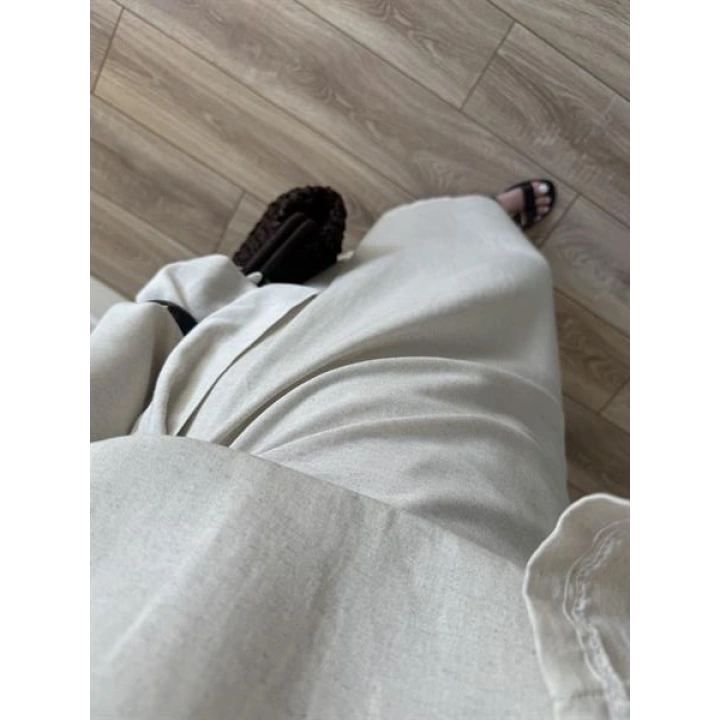 Anvelop Tasarım Keten Taş İkili Takım