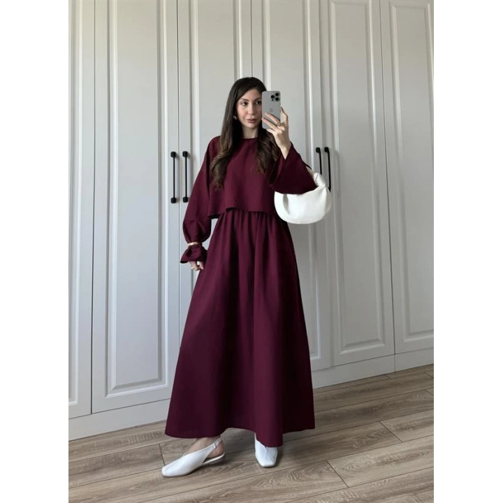 Hot Ham Keten Bordo Etekli Takım