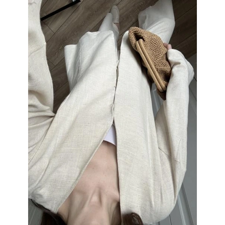 Kancalı Premium Taş Keten Takım