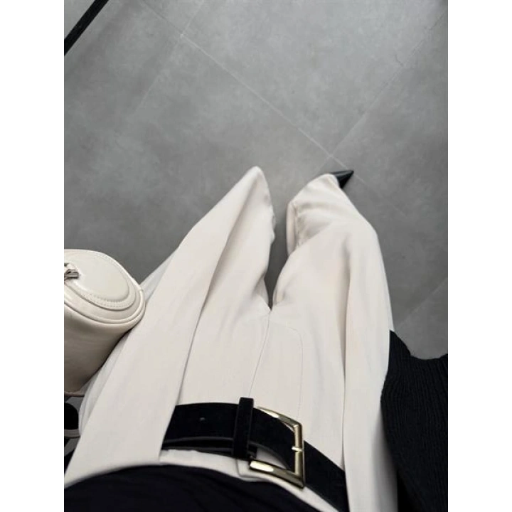 Köprü Detay Kemerli Taş Palazzo Pantolon