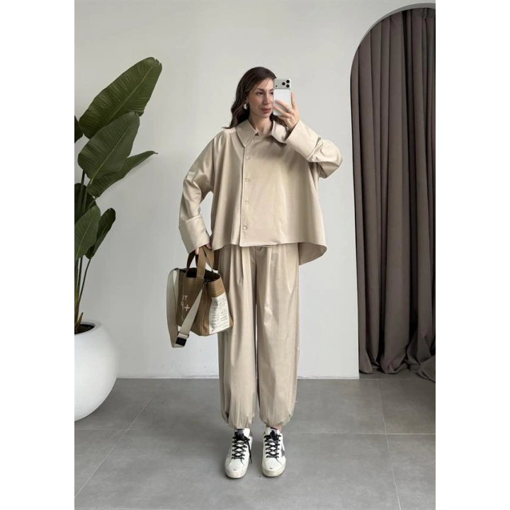 Kruvaze Pinterest Model Saten Dokulu Taş Takım