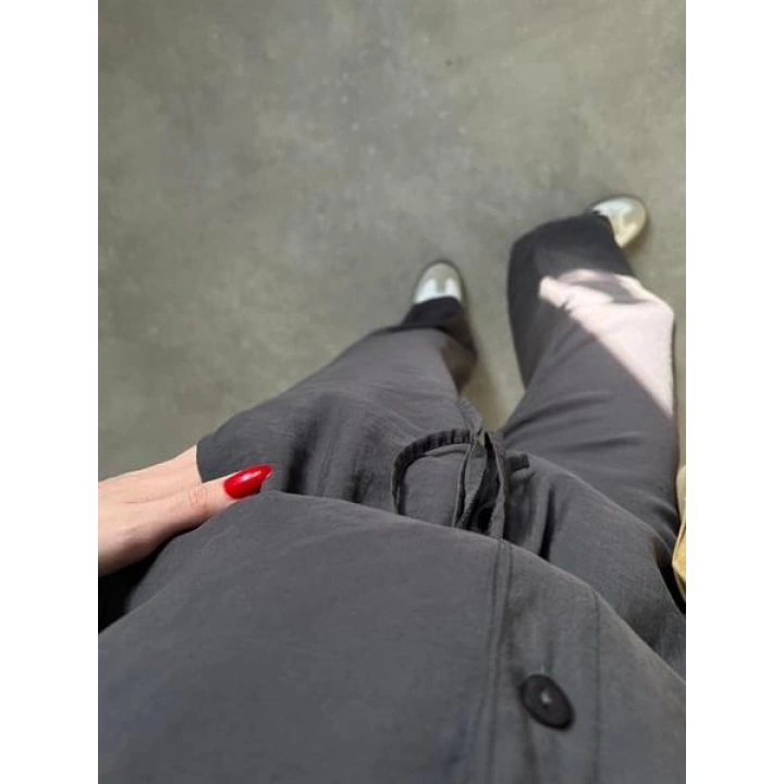 Mari Tensel Antrasit Gömlek Takım