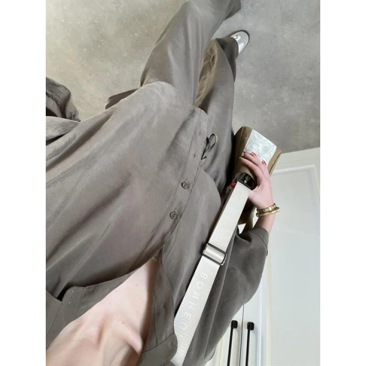 Mari Tensel Haki Gömlek Takım