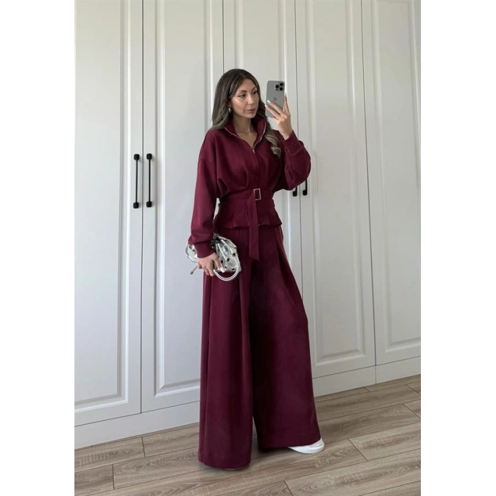 Moskov Oysh Model Premium Bordo Modal Takım