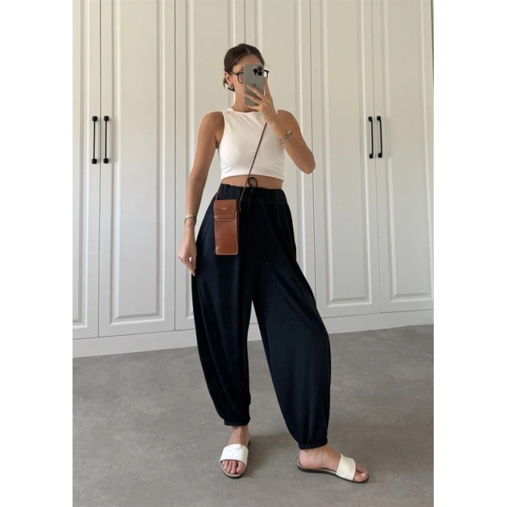 Oysh Modal Antrasit Jogger Eşofman