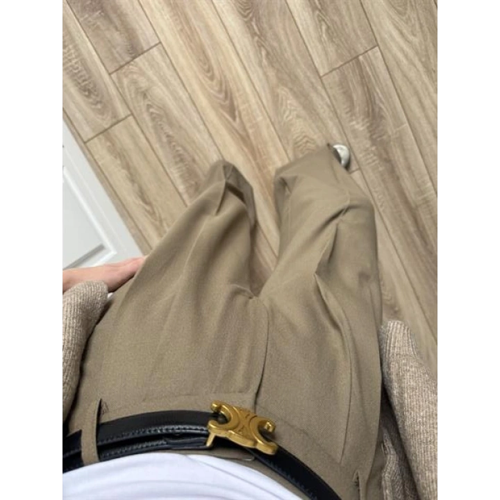 ZR Model Premium Karamel Kumaş Pantolon