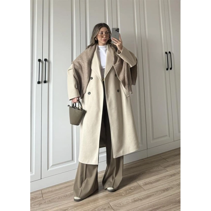 ZR Model Premium Karamel Kumaş Pantolon