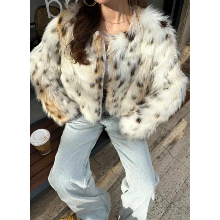 ZR Muadili Astarlı Premium Crop Kürk