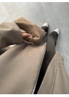 Ekstra Oversize Astarlı Haki Bamber Ceket