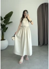 Kemerli Basic Taş Elbise