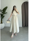 Kemerli Basic Taş Elbise