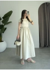 Kemerli Basic Taş Elbise