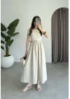 Kemerli Basic Taş Elbise