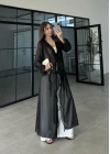 Maxi Boy Siyah Tül Pareo