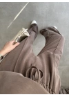 Oysh Etiketli Kahve Eşofman Takım