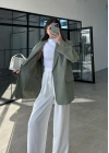 Perla Premium Tensel Çağla Ceket