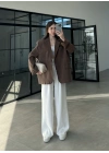 Perla Premium Tensel Kahve Ceket