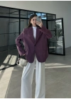 Perla Premium Tensel Vişne Ceket