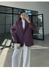 Perla Premium Tensel Vişne Ceket