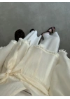 Püsküllü Kuşaklı Taş Kimono