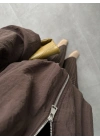 Reglan Açık Kahve Bomber Ceket