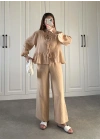 Viral Pinterest Karamel Müslin Takım