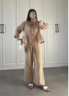 Viral Pinterest Karamel Müslin Takım