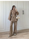 Vool Ham Keten Vizon Kimono Takım