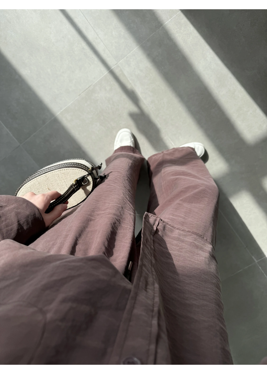 Fav Tensel Kumaş Oversize Kahve Palazzo Takım