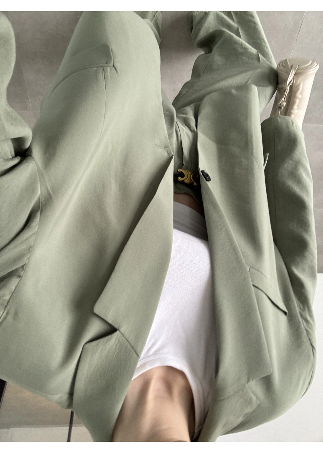 Perla Premium Astralı Çağla Yeşili Ceket Takım