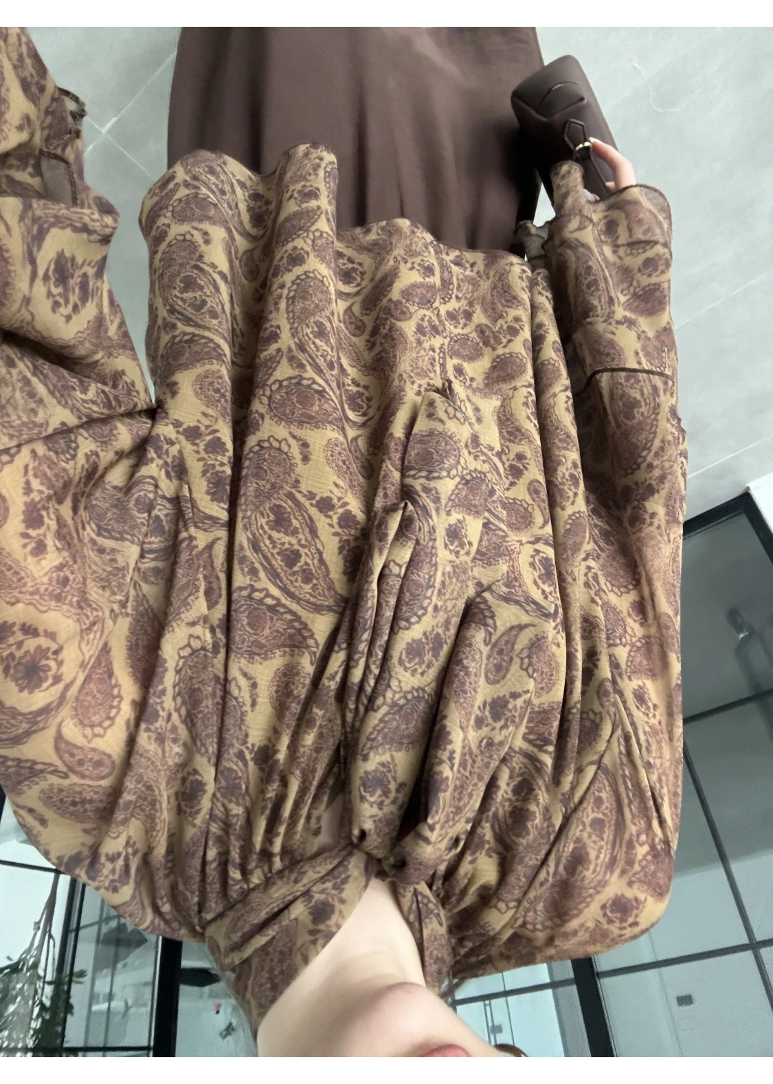 Rora Vintage Önü Bağlamalı Şifon Bluz