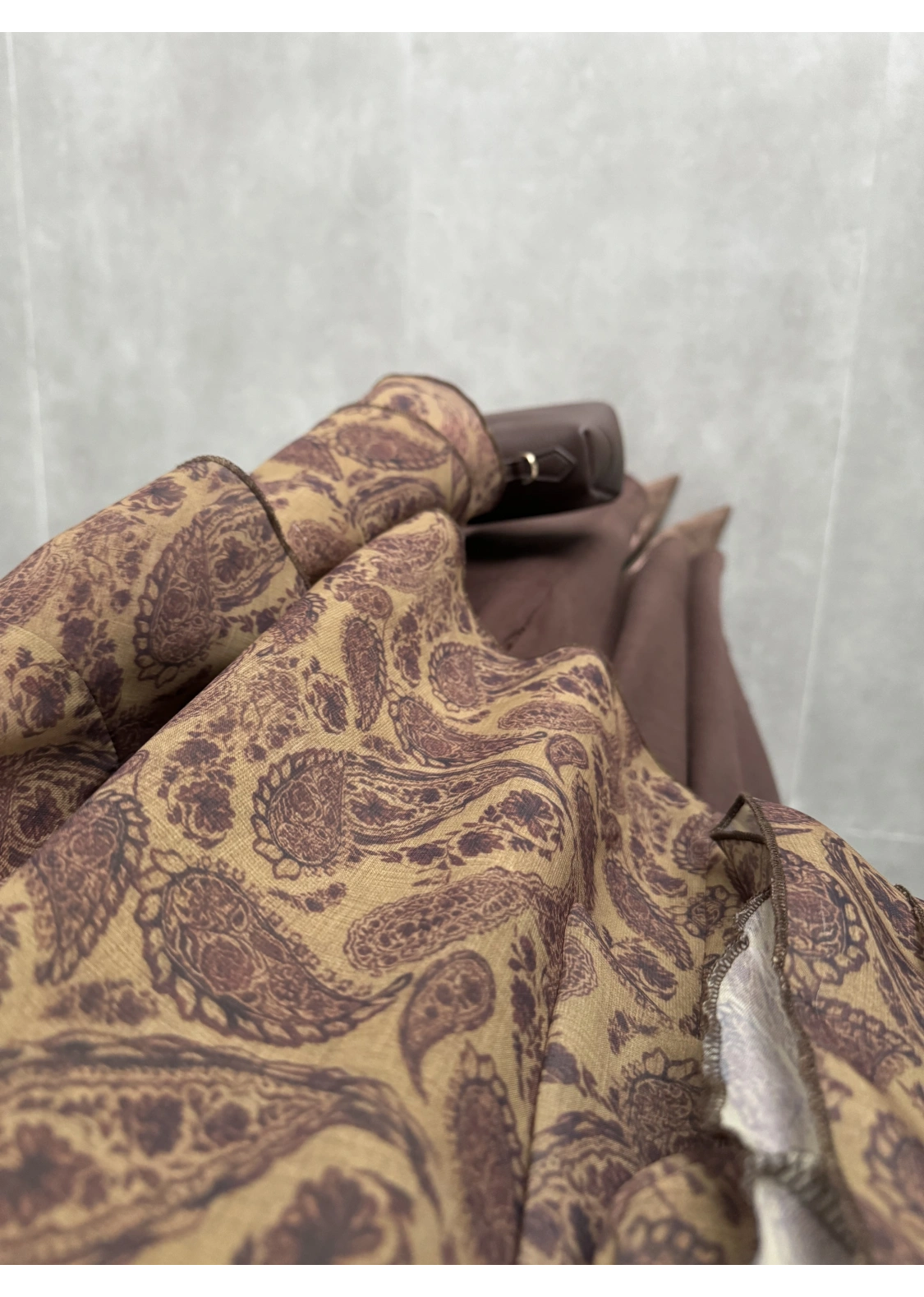 Rora Vintage Önü Bağlamalı Şifon Bluz