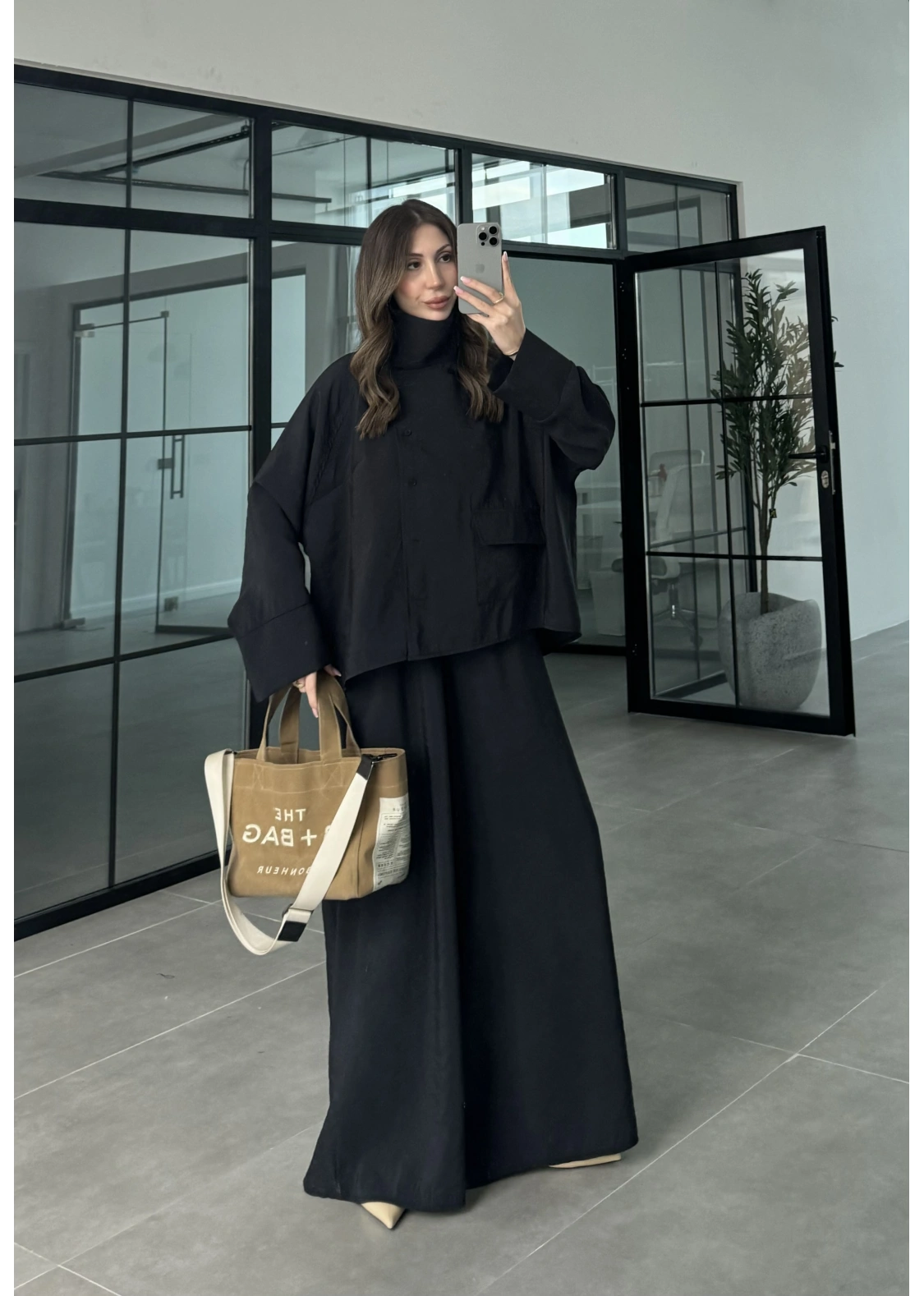 Tek Cepli Şal Yaka Siyah Tensel Takım