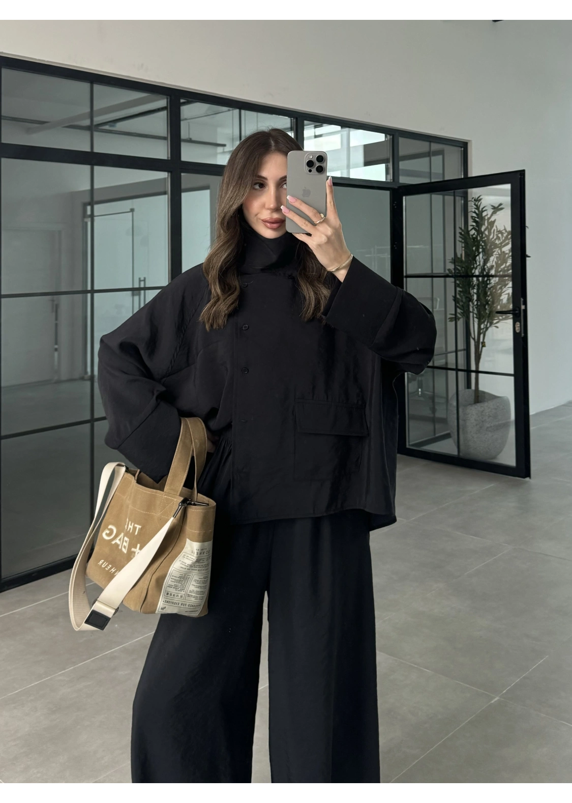 Tek Cepli Şal Yaka Siyah Tensel Takım