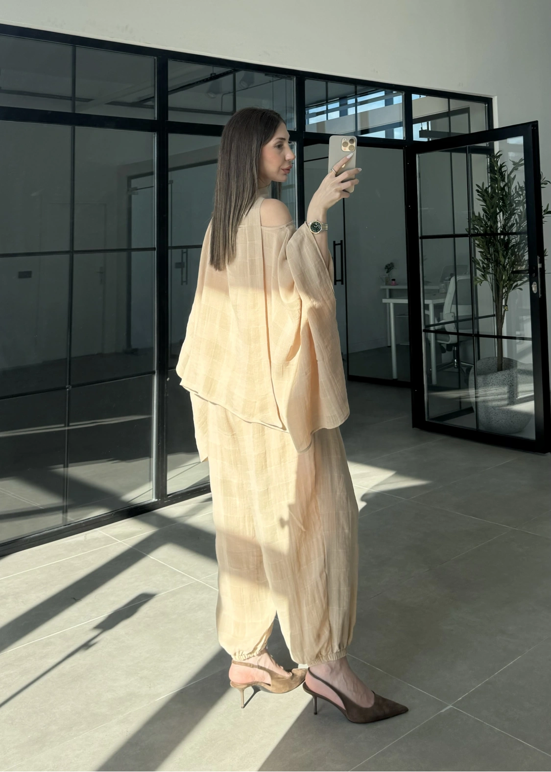 Pançolu İkili Taş Şalvar Takım