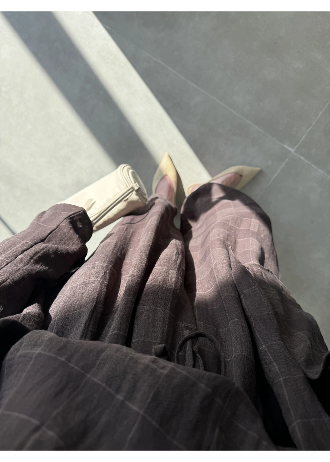 Pançolu İkili Kahve Şalvar Takım