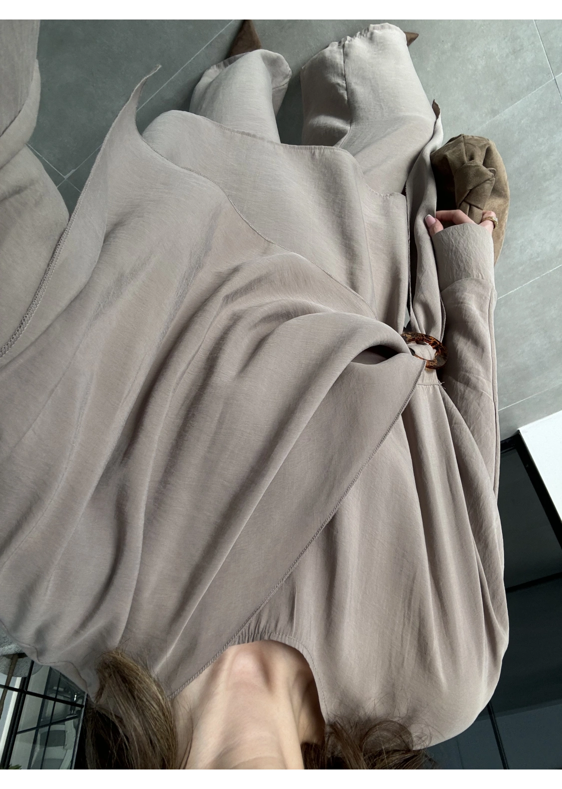 Yandan Tokalı Vizon Tensel Takım