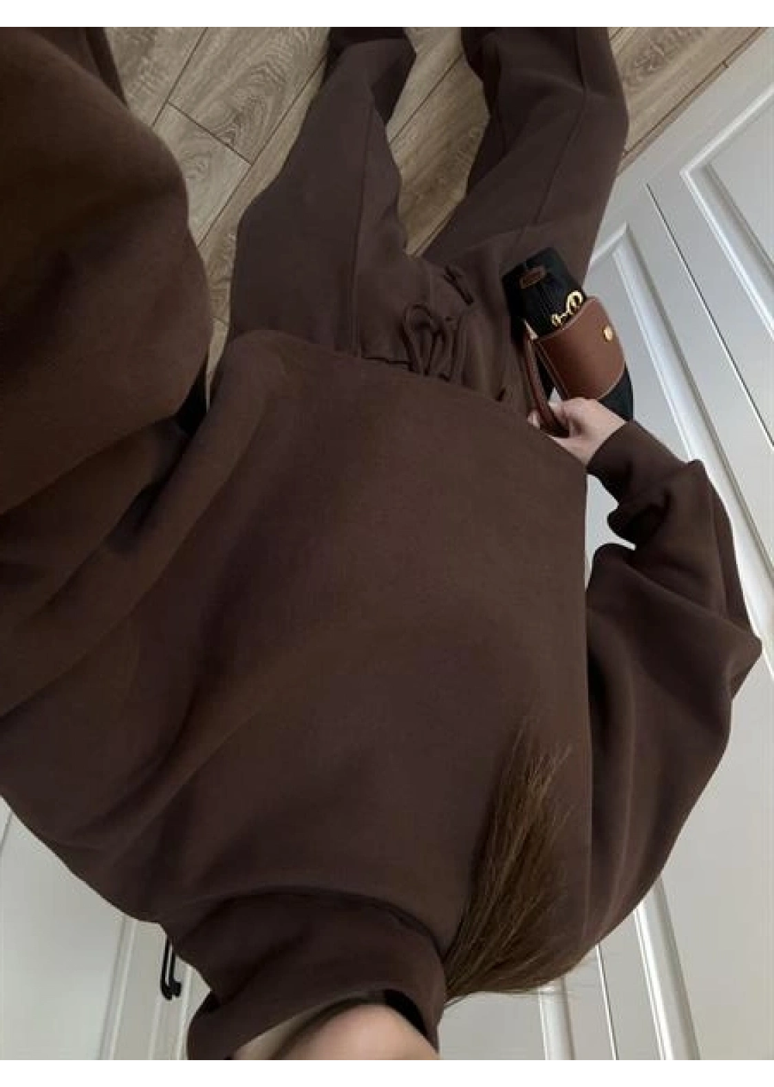 Balıkçı Yaka Kahve Triko Takım