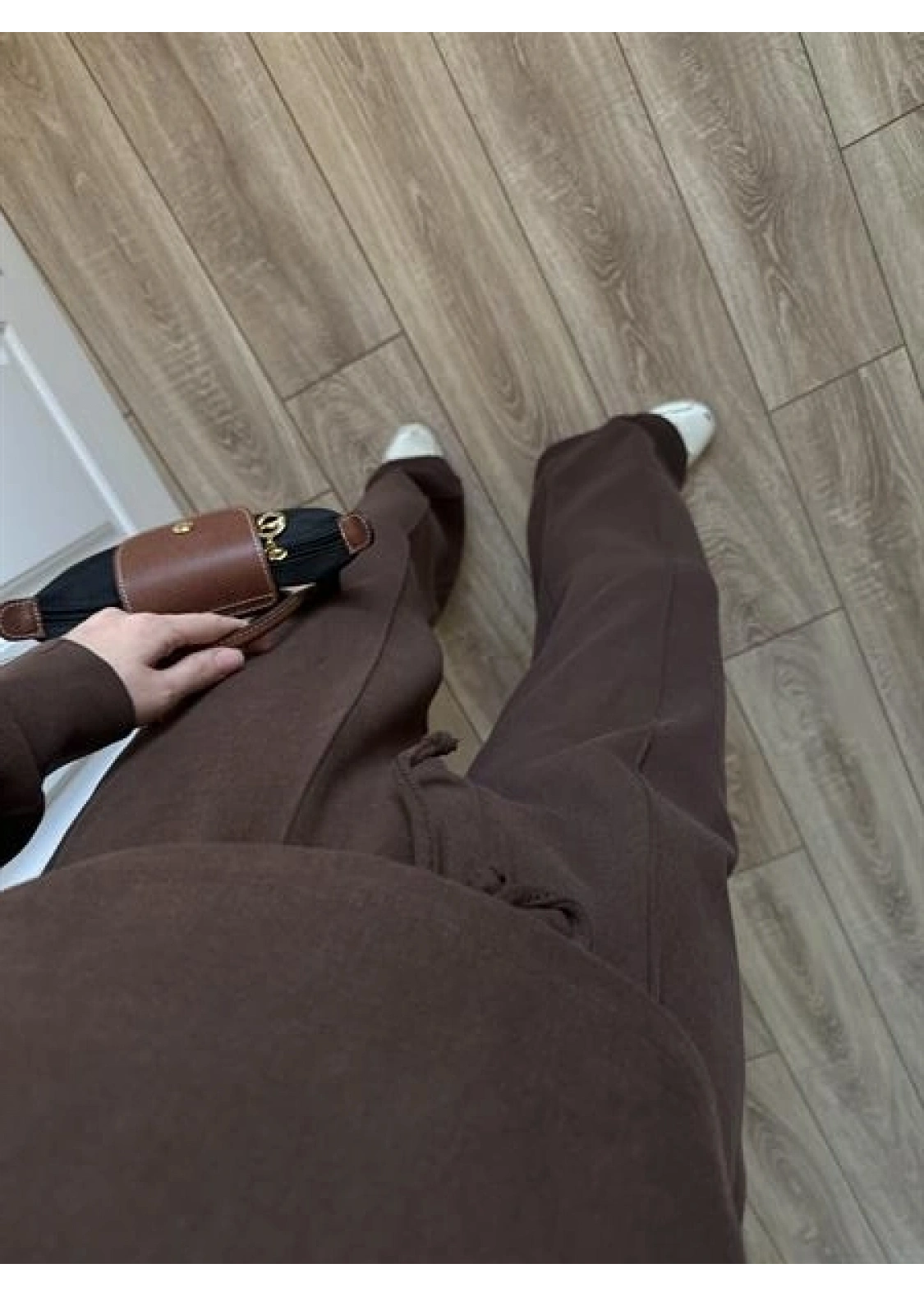 Balıkçı Yaka Kahve Triko Takım