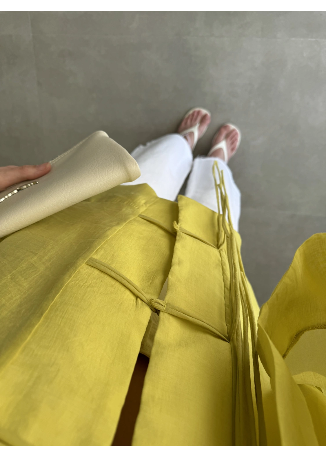 Çin Düğmeli Yağ Yeşili Gömlek Kimono